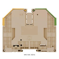 Weidmüller 1037300000 morsettiera Beige, Verde, Giallo