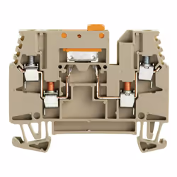 Weidmüller 1039900000, Beige, 2,5 mm², 14 A, 60 mm, 12,6 g, 100 pz