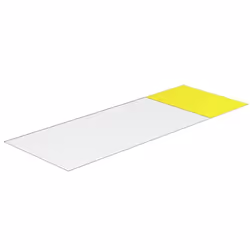 Weidmüller LM WO 25/68 GE, Trasparente, Giallo, 2,5 cm, 10,2 g