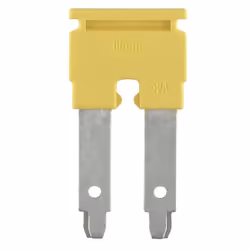 Weidmüller ZQV 10/2, Connettore trasversale, 25 pz, Wemid, Giallo, -60 - 130 °C, V0