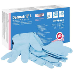 Format - kcl Dermatril l 741 074110081C 100 pz. Guanto monouso Taglia (Guanti): 10 en 455