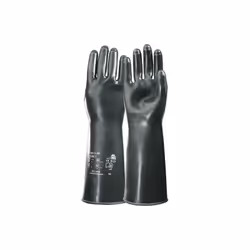 Guanto protettivo chimico>> Butoject ® 898 < Protezione da sostanze chimiche estremamente pericolose Buona flessibilità di te ...