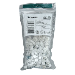 Kopp 345504087 fermacavo Grigio 100 pz
