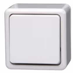 Kopp 513702008, Pulsanti, Bianco, 5 pz, 250 V, 10 A