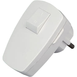 170402006 - Spina de protezione con interruttore (1 pz.), colore white - Kopp