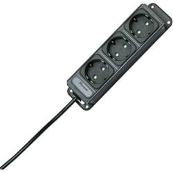 Kopp - 127015013 Multipresa 3 scomparti Antracite Schuko 1 pz.
