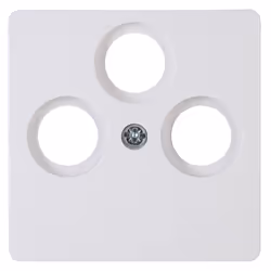 Kopp 335002007, TV/RF/SAT, Bianco, 10 pz