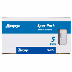 Kopp 402502018, Bianco, Plastica, Tradizionale, Ogni marca, 5 pz