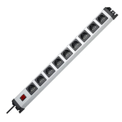 Kopp POWERversal prolunghe e multiple 1,4 m 9 presa(e) AC Grigio