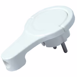 Kopp 172002037, Tipo F, Bianco, CEE 7/7, 250 V, 16 A