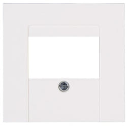 Kopp 373129007 Placca copripresa e copri interruttori Bianco