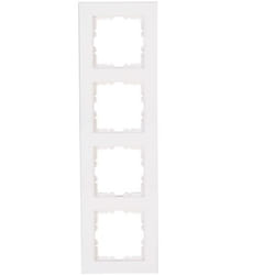 Kopp 402829001 Placca copripresa e copri interruttori Bianco