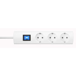 Kopp 232602016 prolunghe e multiple 3 m 3 presa(e) AC Interno Bianco