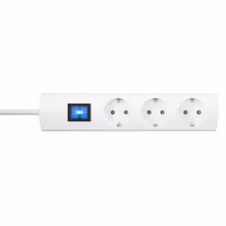 Kopp 233302018, 1,4 m, Interno, IP20, Bianco, Termoplastica, 3 presa(e) AC