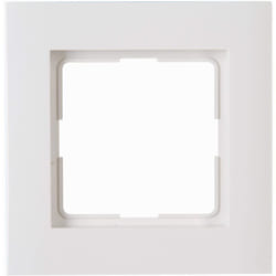 Kopp - Athenis 402102085 - Cornice singola da incasso per ambienti umidi, colore: Bianco puro