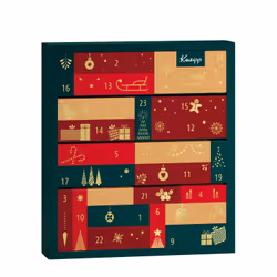 Kneipp Advent Calendar 2024, Donna, Pelle universale, Detergente, Idratante, Nutriente, Rinfrescante, Rilassamento, Setifican ...