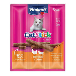 Vitakraft Cat Stick Gatto Spuntini Agnello, Turchia