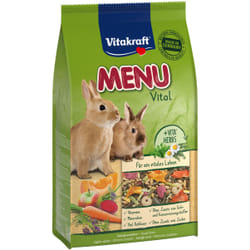 Vitakraft 25542 cibo per animali di piccola taglia Pacchetto nutrizione 3 kg Coniglio nano