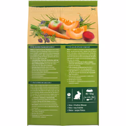 Vitakraft 25542 cibo per animali di piccola taglia Pacchetto nutrizione 3 kg Coniglio nano - Vista aggiuntiva 4