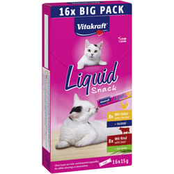 Vitakraft 58554 premio per cani e gatti Gatto Spuntini Manzo, Pollo 240 g