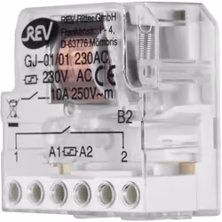 Dettagli tecnici Corrente di commut. max. 10 A Potenza di commutazione (max) 2300 W Tensione di funzionamento 230 V Tipo di m ...