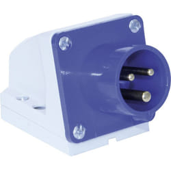 0510615555 Spina da parete cee-cara 16 a 3 poli 250 v 1 pz. - REV