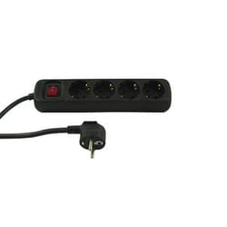 REV 512278555 prolunghe e multiple 1,4 m 4 presa(e) AC Interno Nero