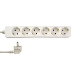 REV 512392555 prolunghe e multiple 5 m 6 presa(e) AC Interno Bianco