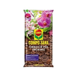 Compo - sana Terriccio per Orchidee, Per una Fioritura Ottimale di Tutte le Varietà di Orchidee, Sacco 2,5 l