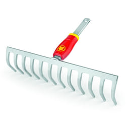 WOLF-Garten DR-M 30 Rastrello da giardino Rosso, Argento Acciaio