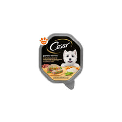 Cesar Dog Selezioni dell'Orto con Pollo e Carotine in Patè - Cesar Dog Selezioni dell'Orto con Pollo e Carotine in Patè - Vaschetta Da 150 Gr