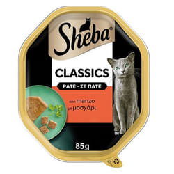 Sheba Classics Paté con Manzo 85g