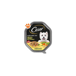Cesar Dog Scelta dello Chef con Pollo e Riso Integrale - Cesar Dog Scelta dello Chef con Pollo e Riso Integrale - Vaschetta Da 150 Gr