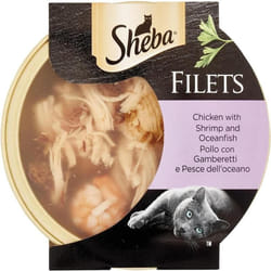 Filets pollo gamberetti e pesce dell' oceano 60 g okx - Sheba