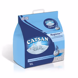 CATSAN Hygiene plus, Granelli, 10 L, Bianco, Confezione in carta
