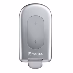 Varta 57914 101 111, Interno, AC, Carica wireless, Argento