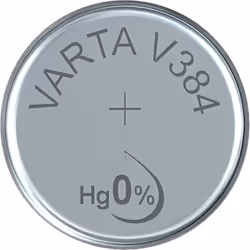 Varta -V384, Batteria monouso, SR41, Ossido d'argento (S), 1,55 V, 1 pz, 37 mAh