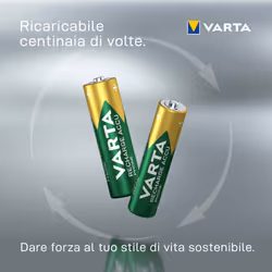 Varta Recharge Accu Phone AAA 800 mAh Blister da 2 (Batteria NiMH Accu, Micro, ricaricabile) - Vista aggiuntiva 5