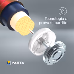 Varta Longlife Max Power, Batteria Alcalina, AA, Mignon, LR6, 1.5V, Blister da 4, Made in Germany - Vista aggiuntiva 5