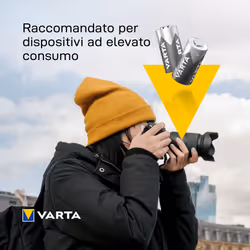 Varta LITHIUM Cylindrical CR2, CR15H270 (Batteria a celle rotonde, 3V) Blister da 1 - Vista aggiuntiva 6