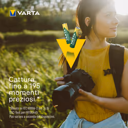 Varta Recharge Accu Power AAA 1000 mAh Blister da 2 (Batteria NiMH Accu Precaricata, Micro, ricaricabile, pronta all'uso) - Vista aggiuntiva 6