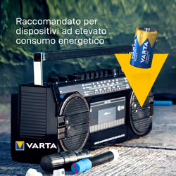Varta Longlife Power, Batteria Alcalina, D, Mono, LR20, 1.5V, Blister da 2, Made in Germany - Vista aggiuntiva 6