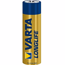 Varta Longlife AA, Batteria monouso, Stilo AA, Alcalino, 1,5 V, 4 pz, 50,5 mm