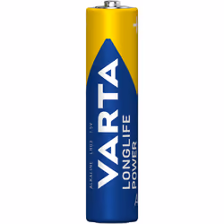 Varta Longlife Power, Batteria Alcalina, AAA, Micro, LR03, 1.5V, Blister da 4+4, Made in Germany