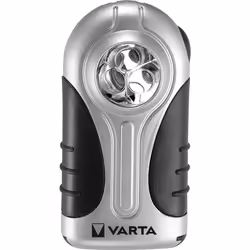 Varta Silver LED Light (incl. 3x Longlife Power AAA batterie e clip da appendere, compatto, robusto involucro in ABS) argento ...