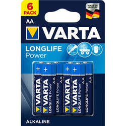 Varta Longlife Power Batteria monouso Stilo AA Alcalino