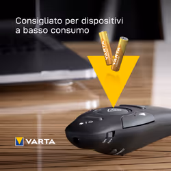 Varta Longlife, Batteria Alcalina, AAA, Micro, LR03, 1.5V, Blister da 8, Made in Germany - Vista aggiuntiva 5