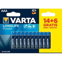 Varta Longlife Power Batteria monouso Mini Stilo AAA Alcalino