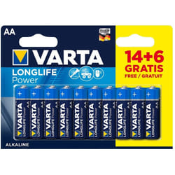 Varta Longlife Power Batteria monouso Stilo AA Alcalino