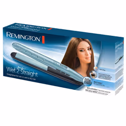 Remington S7300 messa in piega Piastra per capelli Caldo Nero, Blu